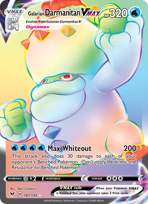 Galarian Darmanitan VMAX, Vivid Voltage