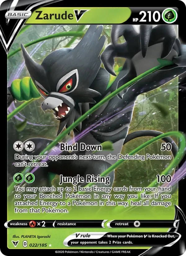 Zarude V, Vivid Voltage