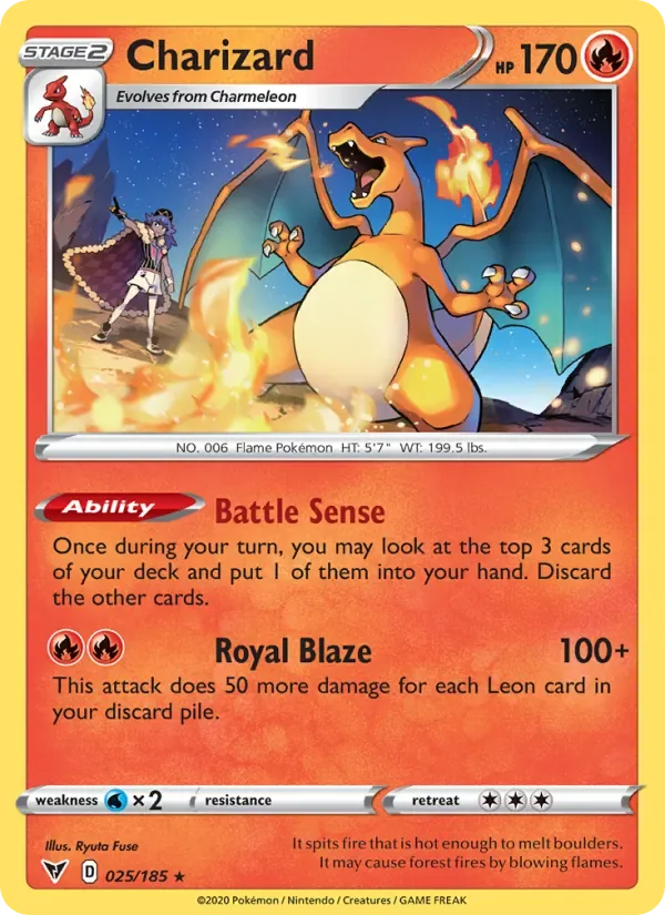Charizard, Vivid Voltage