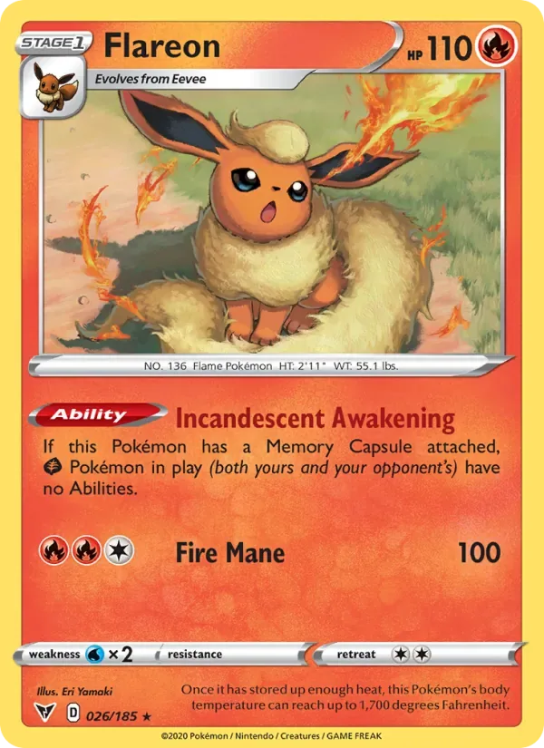 Flareon, Vivid Voltage
