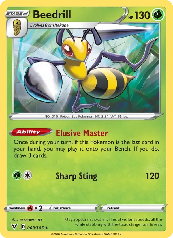 Beedrill, Vivid Voltage