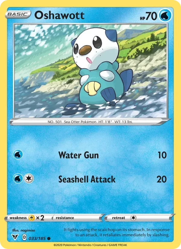 Oshawott, Vivid Voltage