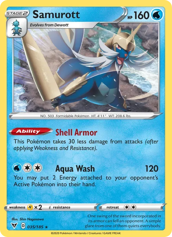 Samurott, Vivid Voltage