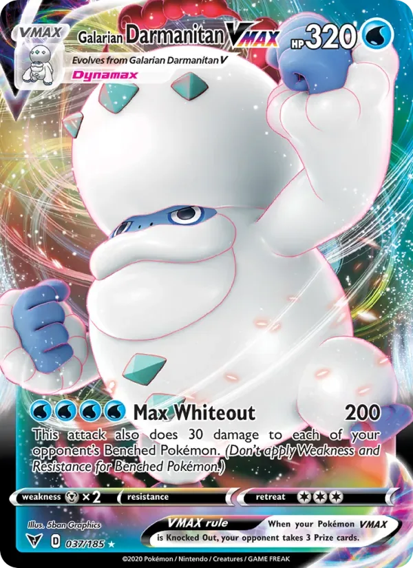 Galarian Darmanitan VMAX, Vivid Voltage