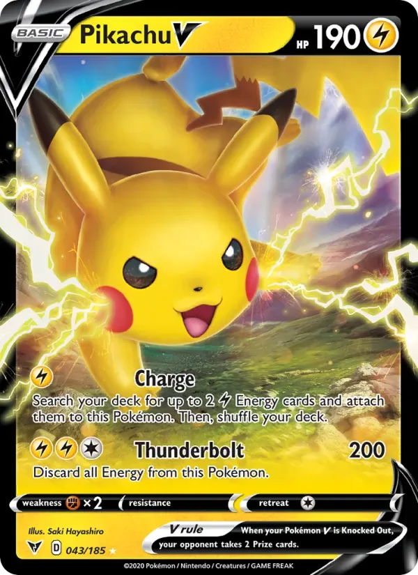 Pikachu V, Vivid Voltage