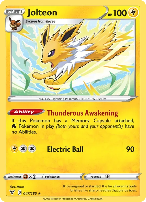Jolteon, Vivid Voltage