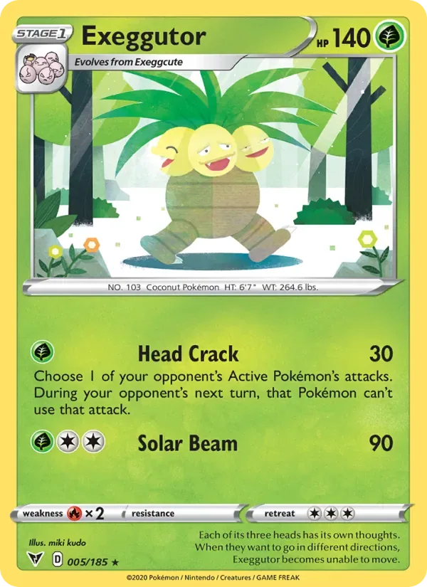 Exeggutor, Vivid Voltage