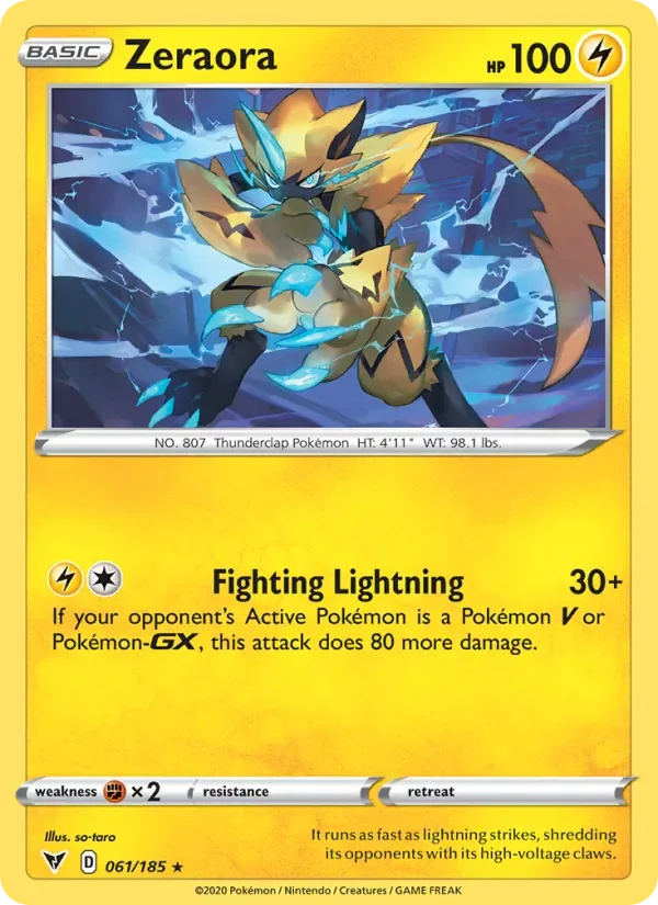 Zeraora, Vivid Voltage