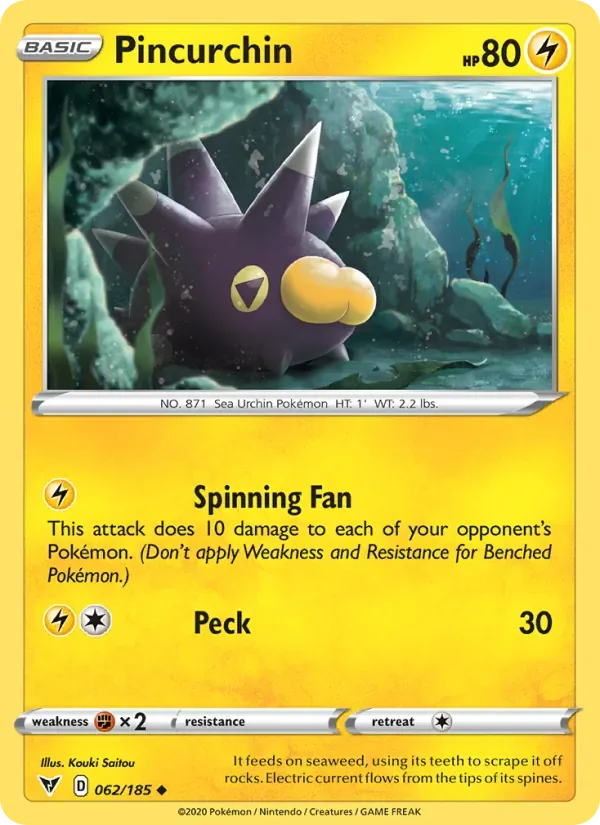Pincurchin, Vivid Voltage