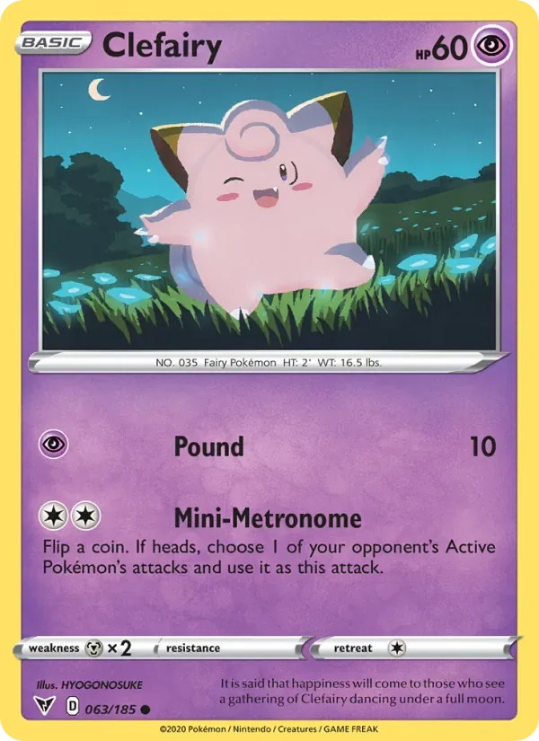 Clefairy, Vivid Voltage