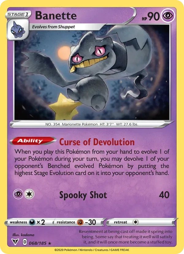 Banette, Vivid Voltage