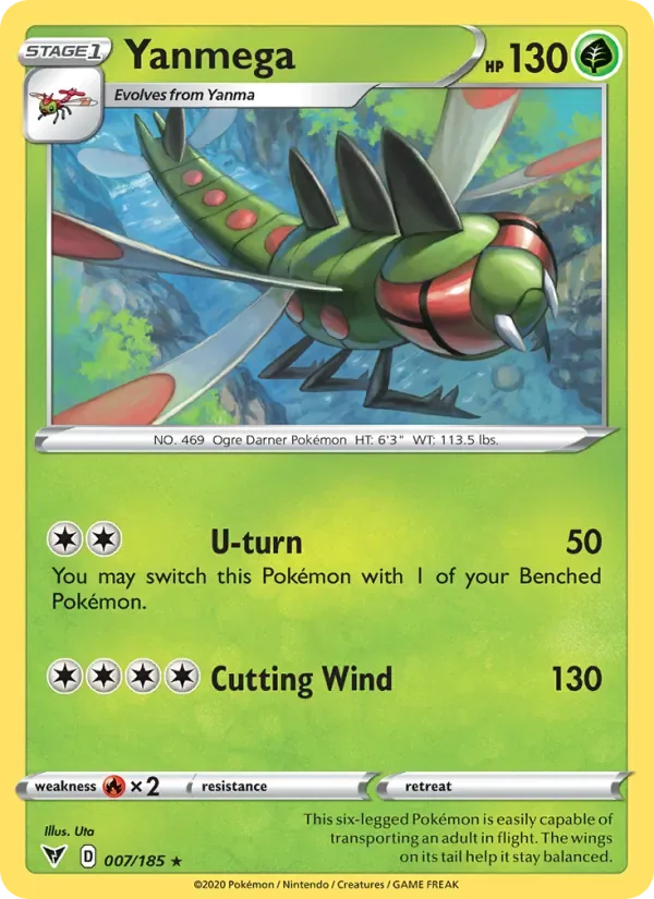 Yanmega, Vivid Voltage