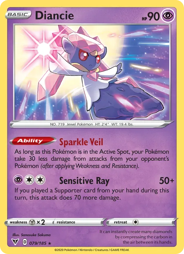 Diancie, Vivid Voltage