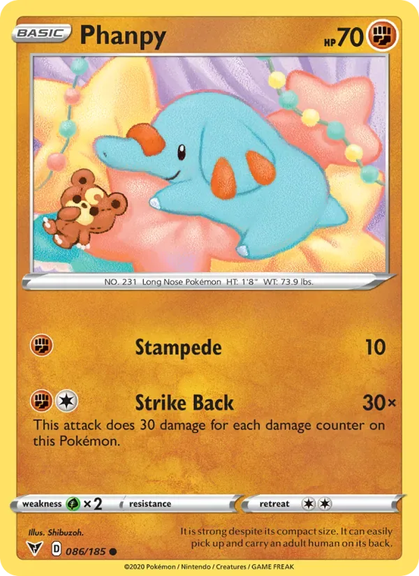 Phanpy, Vivid Voltage
