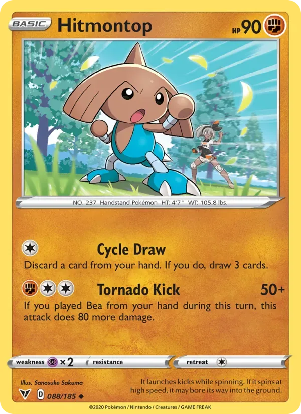 Hitmontop, Vivid Voltage