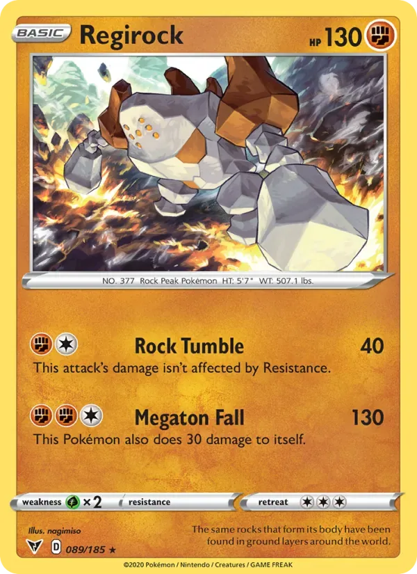 Regirock, Vivid Voltage