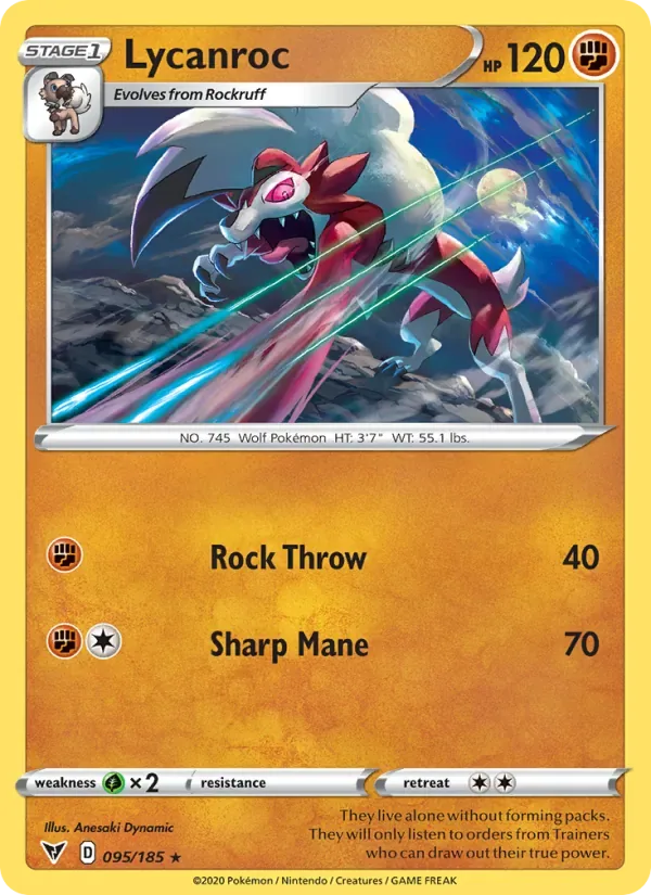 Lycanroc, Vivid Voltage