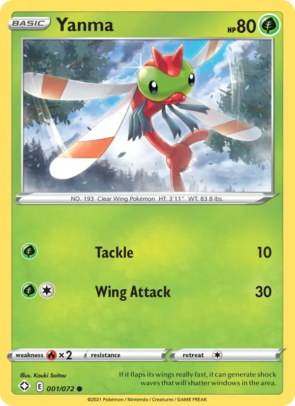 Yanma, Shining Fates