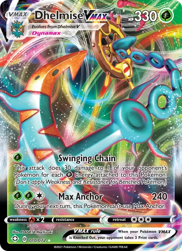 Dhelmise VMAX, Shining Fates