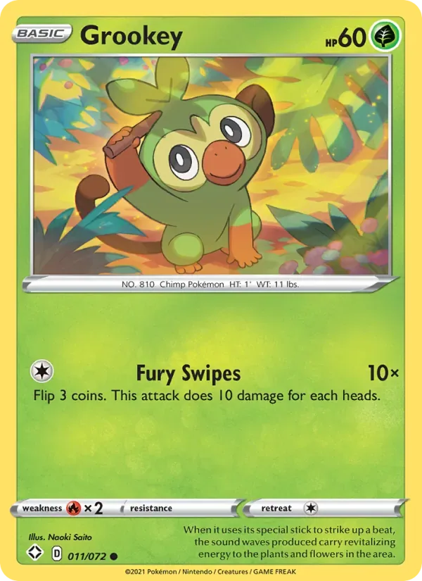 Grookey, Shining Fates