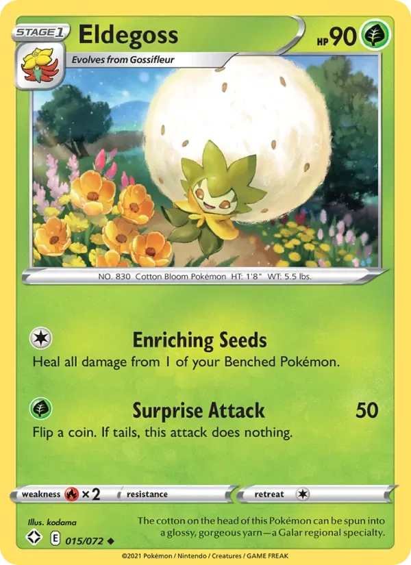 Eldegoss, Shining Fates