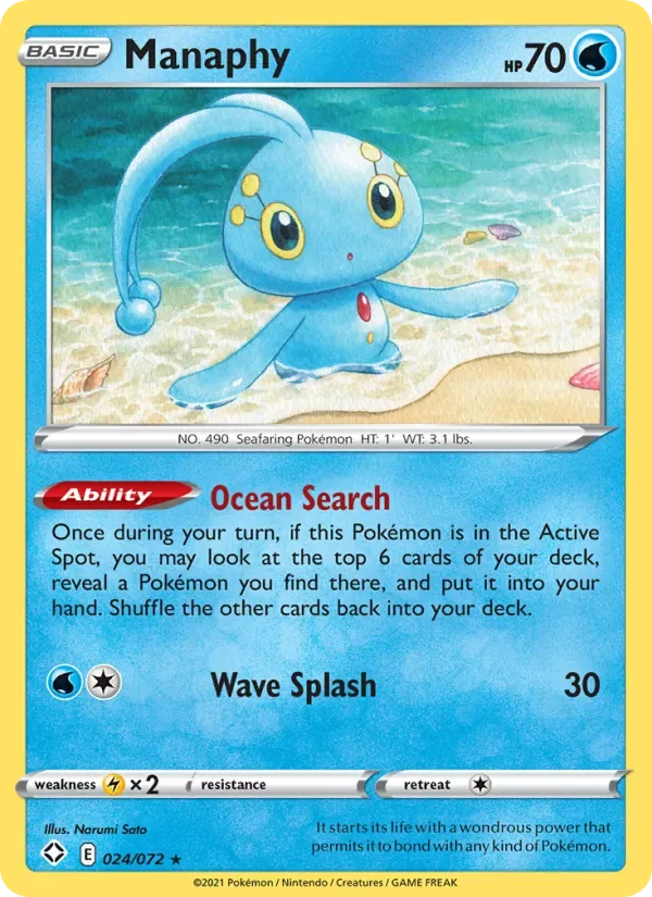 Manaphy, Shining Fates