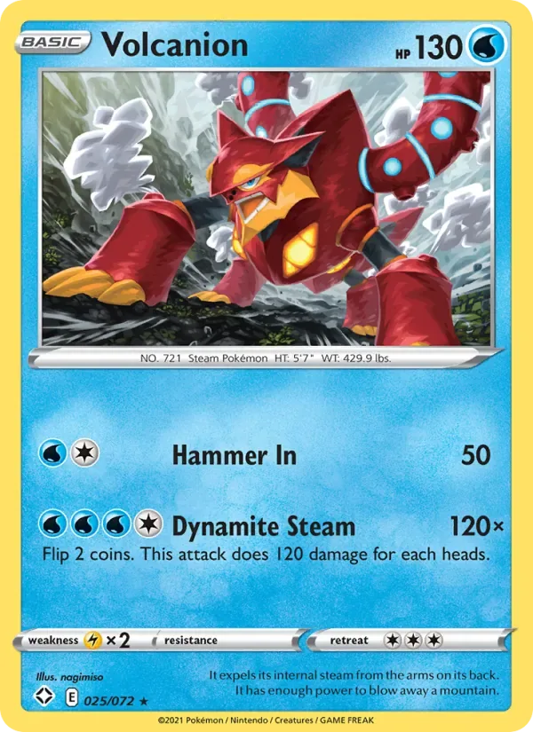 Volcanion, Shining Fates