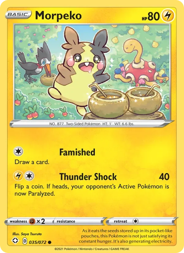 Morpeko, Shining Fates