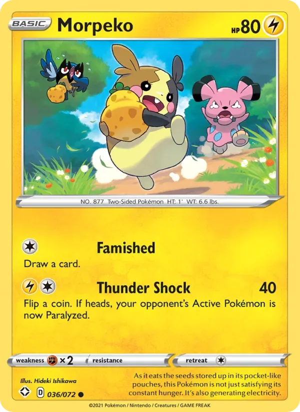 Morpeko, Shining Fates