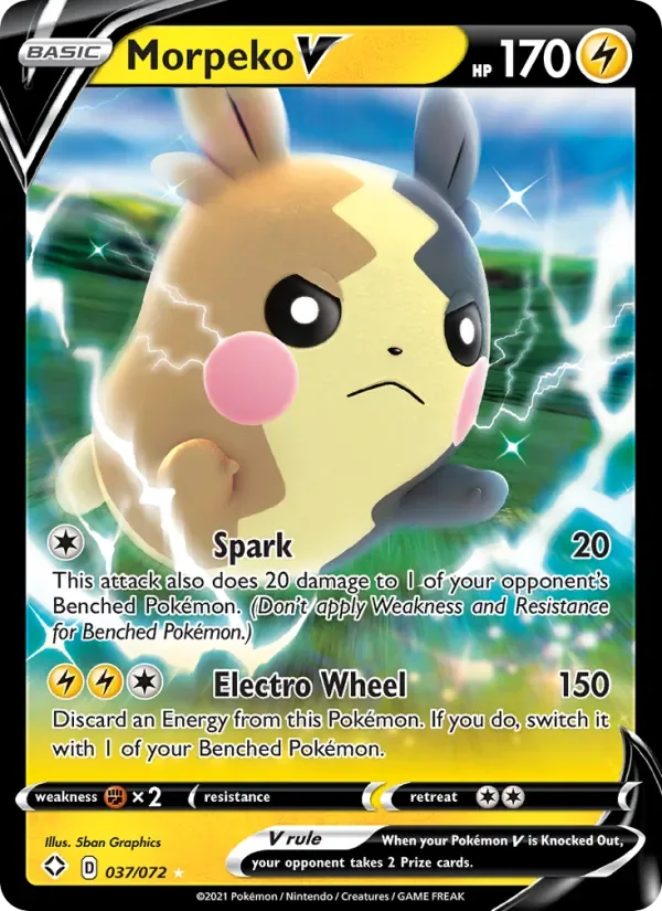 Morpeko V, Shining Fates