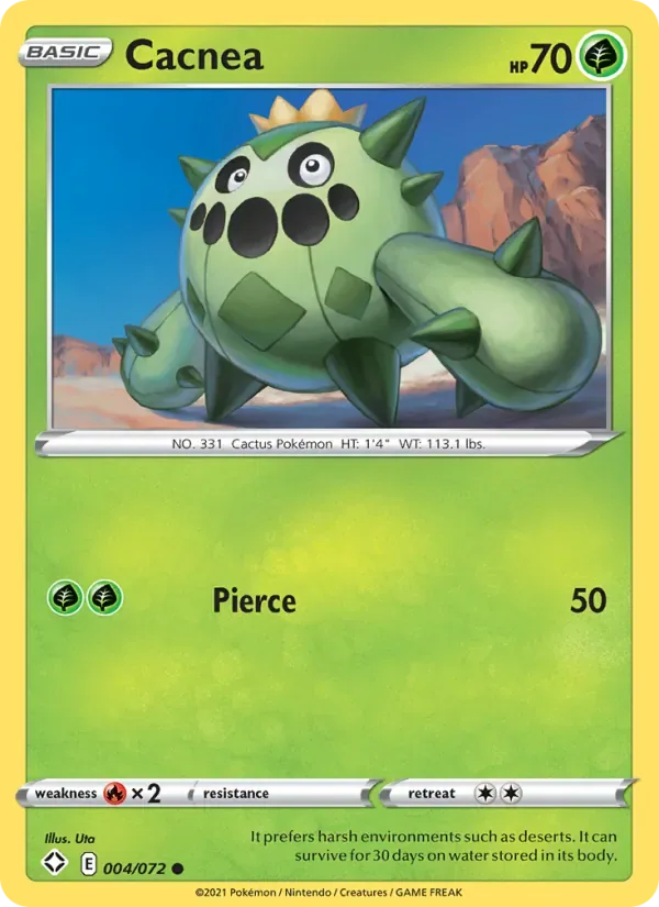 Cacnea, Shining Fates