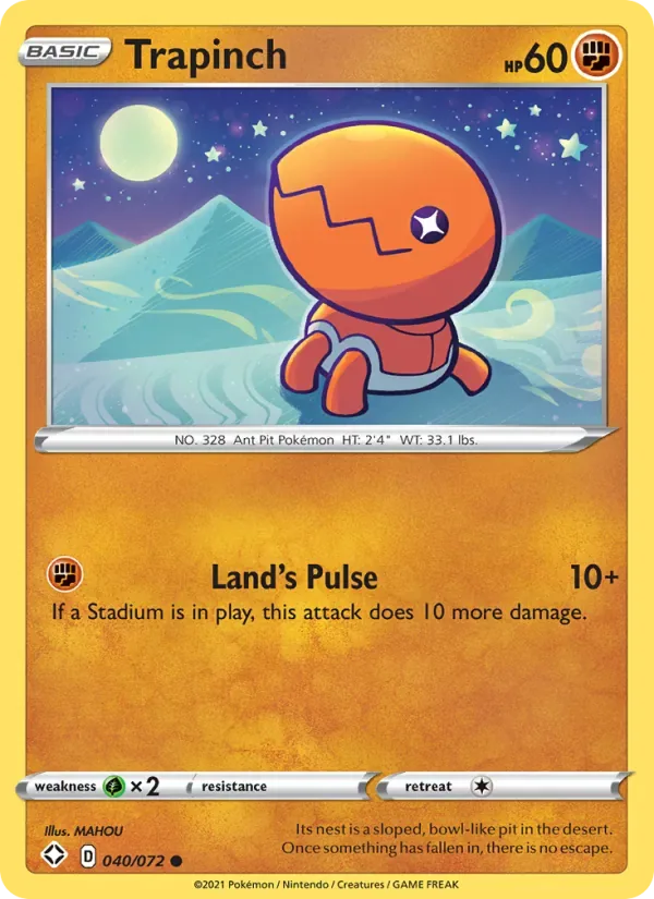 Trapinch, Shining Fates