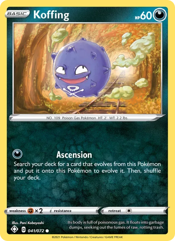 Koffing, Shining Fates