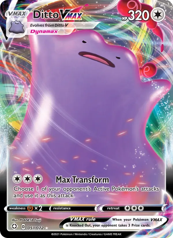 Ditto VMAX, Shining Fates