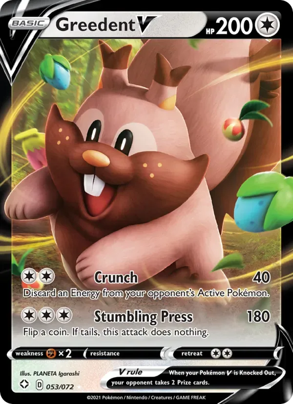 Greedent V, Shining Fates