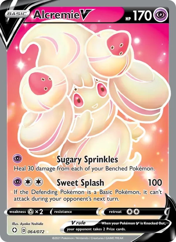 Alcremie V, Shining Fates