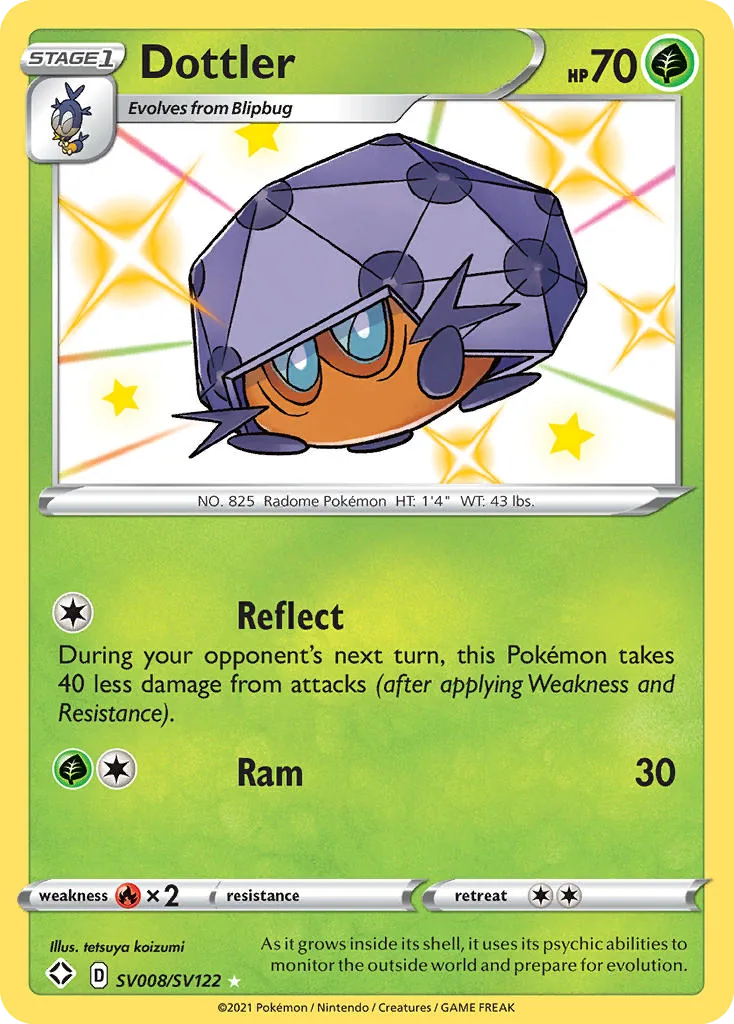 Dottler, Shining Fates Shiny Vault
