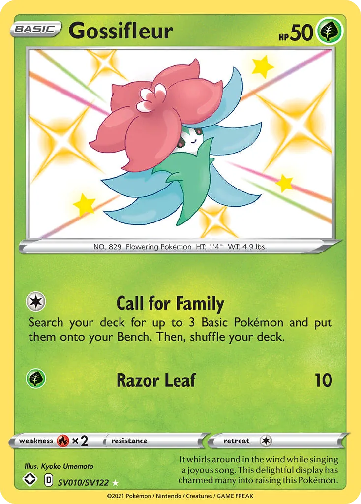 Gossifleur, Shining Fates Shiny Vault