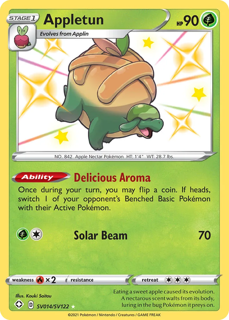 Appletun, Shining Fates Shiny Vault