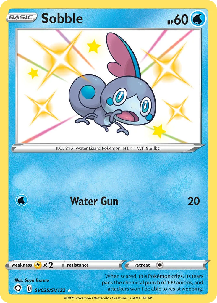 Sobble, Shining Fates Shiny Vault