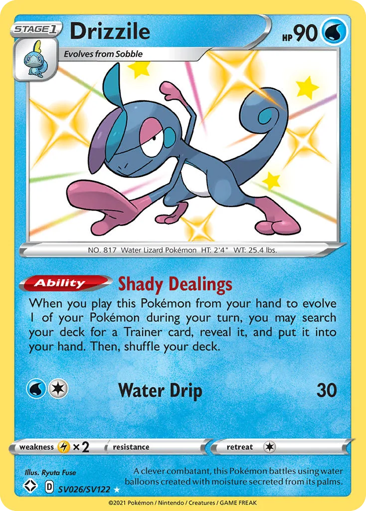 Drizzile, Shining Fates Shiny Vault