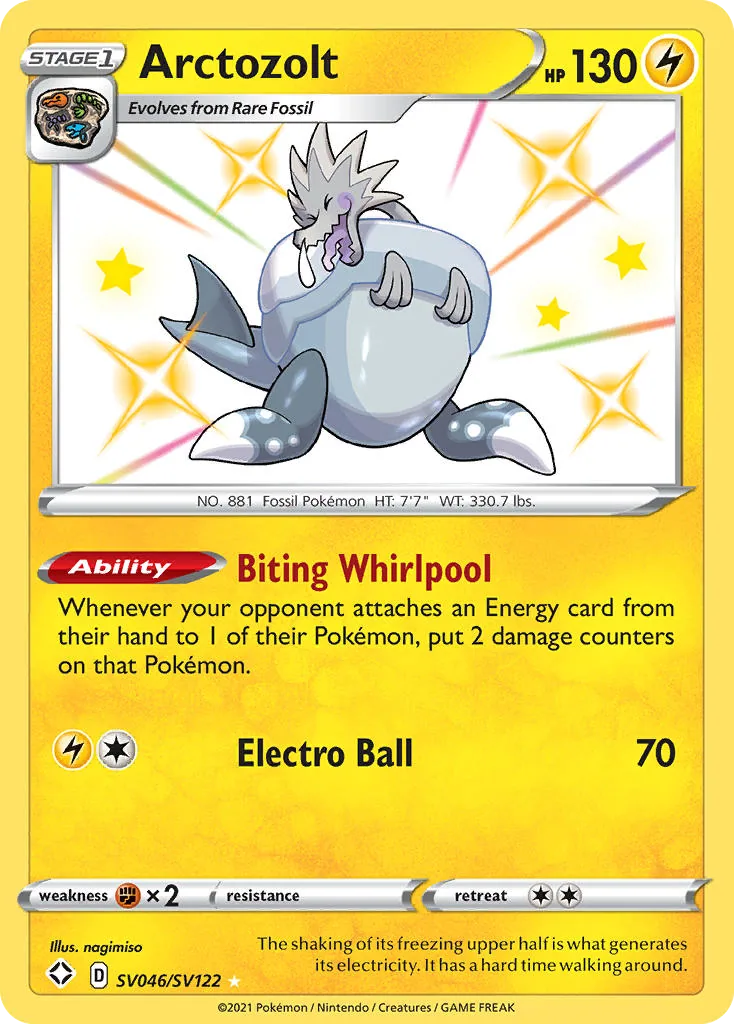 Arctozolt, Shining Fates Shiny Vault