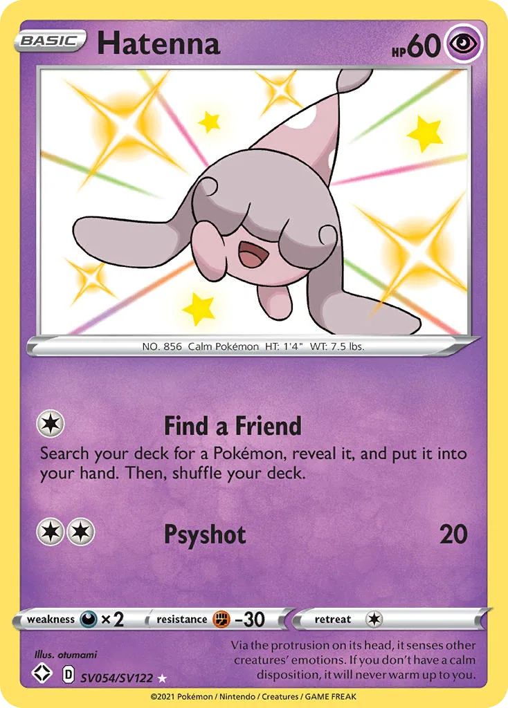 Hatenna, Shining Fates Shiny Vault