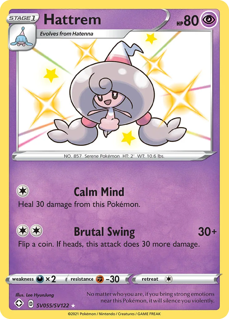 Hattrem, Shining Fates Shiny Vault
