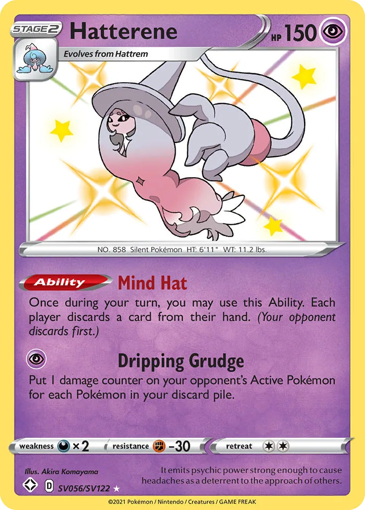 Hatterene, Shining Fates Shiny Vault