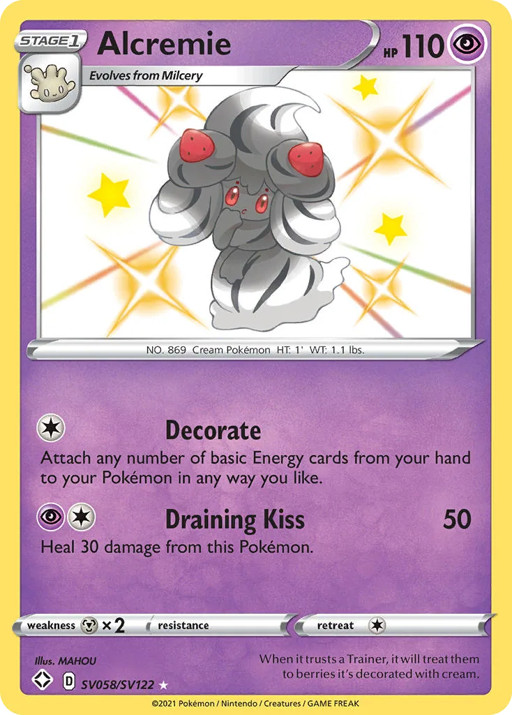 Alcremie, Shining Fates Shiny Vault