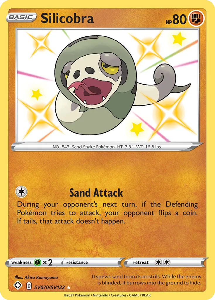 Silicobra, Shining Fates Shiny Vault
