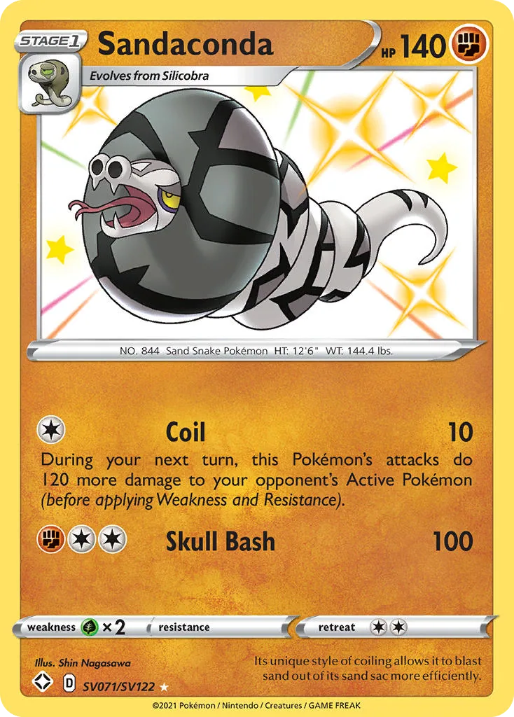Sandaconda, Shining Fates Shiny Vault