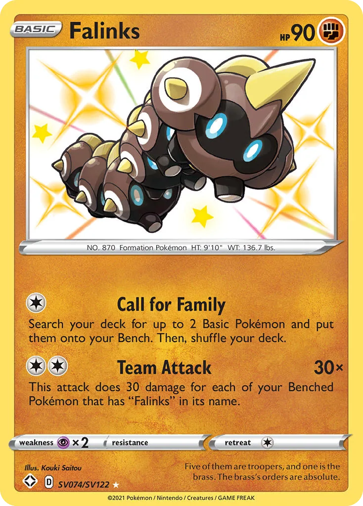 Falinks, Shining Fates Shiny Vault
