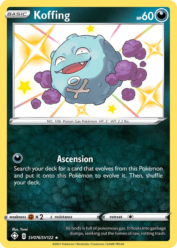 Koffing, Shining Fates Shiny Vault